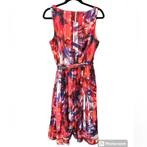 Beautiful Midi dress with pockets, size 16 - Picture 3 of 4